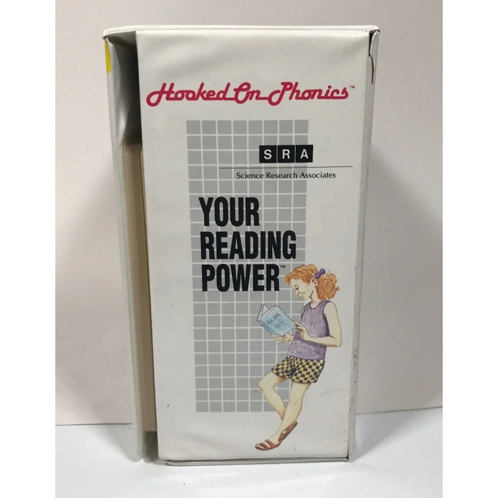 Vintage Hooked On Phonics SRA Your Reading Power Kit Cassettes Cards Don Parker